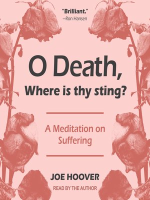 cover image of O Death, Where Is Thy Sting?